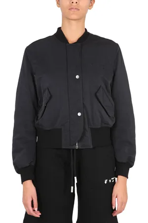 OFF-WHITE Bomber con stampa logo