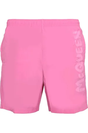 Alexander McQueen Costume da bagno con stampa logo