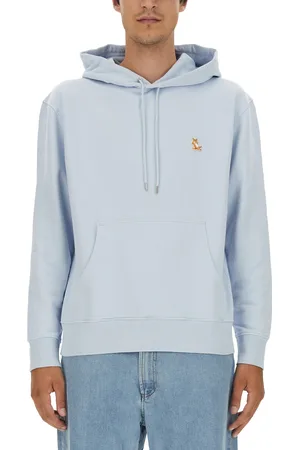 Maison Kitsuné Felpa con patch logo