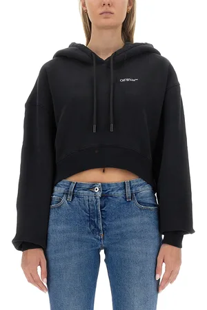 OFF-WHITE Felpa cropped