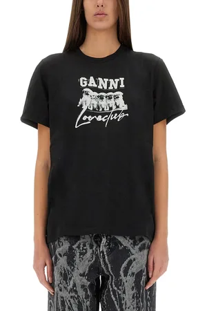 Ganni T-shirt con logo