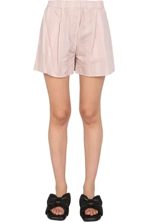 OFF-WHITE Shorts con motivo a righe