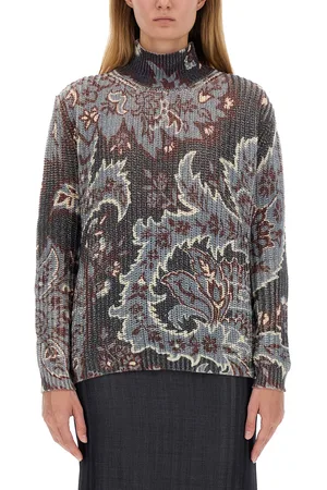 Etro Maglia in lana stampata