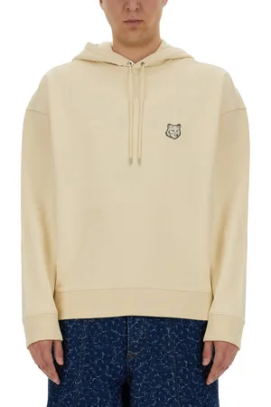 Maison Kitsuné Felpa oversize con cappuccio