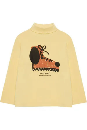 Weekend House Kids Dog boots turtle neck