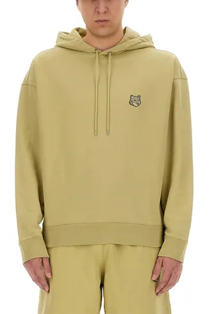 Maison Kitsuné Felpa oversize con cappuccio