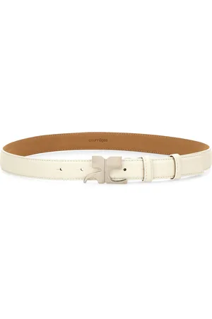 Courrèges Cintura "ac" in pelle