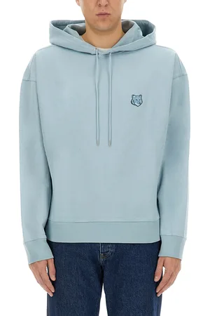 Maison Kitsuné Felpa oversize con cappuccio