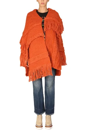 Stella McCartney Cappotto testurizzato in maglia