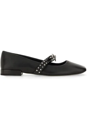 VERSACE Ballerina "gianni" ribbon con borchie
