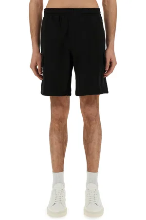 Lacoste Short cargo in cotone felpato