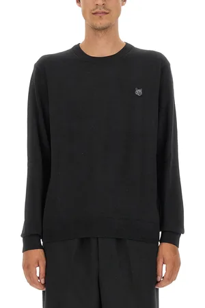 Maison Kitsuné Maglia con patch fox