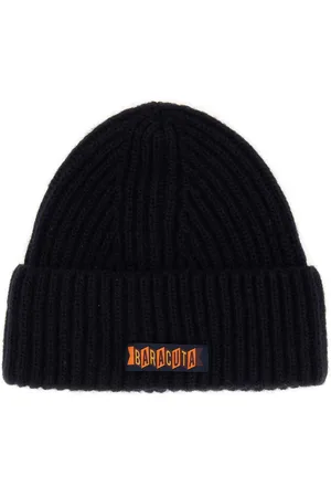 Baracuta Cappello beanie con patch logo