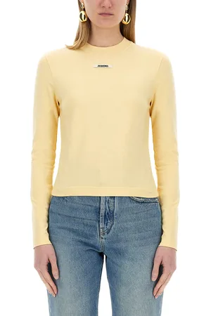 Jacquemus "la maglietta" a maniche lunghe gros grain