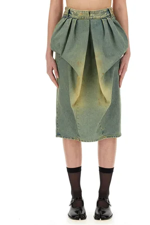 Maison Margiela Gonna arricciata in