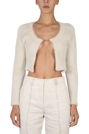 Jacquemus Cardigan la maille neve