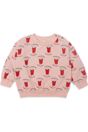 Weekend House Kids Pop corn all over sweatshir