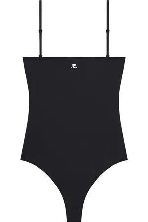 Courrèges Costume da bagno con logo