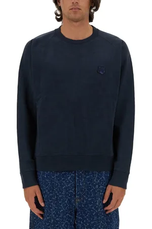 Maison Kitsuné Felpa con patch fox head