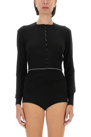 Jacquemus Cardigan la spiaggia