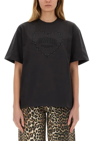 Ganni T-shirt "heart"