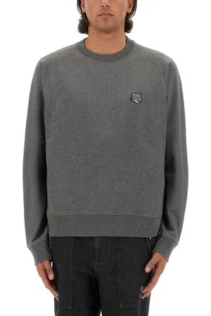 Maison Kitsuné Felpa con patch fox head