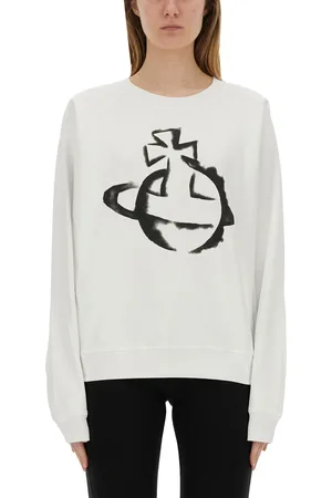 Vivienne Westwood Felpa "stencil orb raglan"