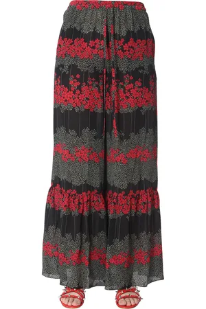 RED Valentino Pantaloni con stampa dreaming peony