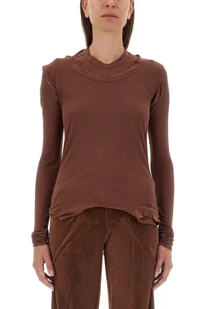 Rick Owens T-shirt in seta