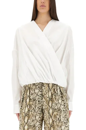 DRIES VAN NOTEN Top drappeggiato