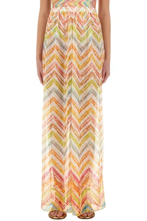 Missoni Pantapalazzo copricostume in tulle stampato