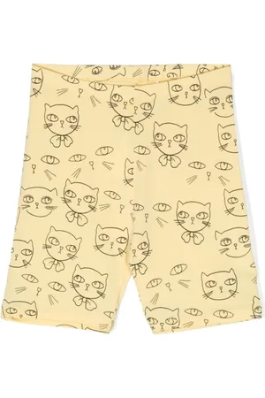 Mini Rodini Cathlethes aop bike shorts