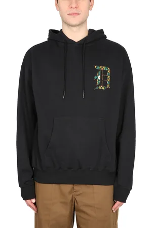 Drôle de Monsieur Felpa con cappuccio e logo