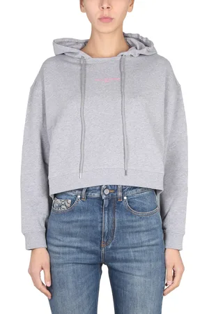 Stella McCartney Felpa con ricamo logo
