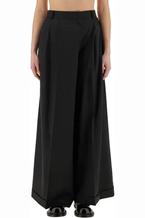 Moschino Pantalone asimmetrico in lana