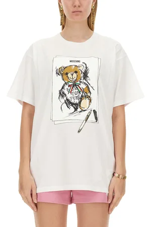Moschino T-shirt con stampa logo