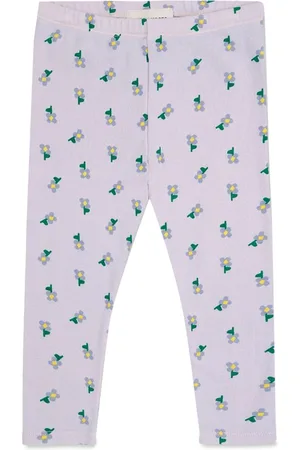 Bobo Choses Baby pansy flower all over leggings