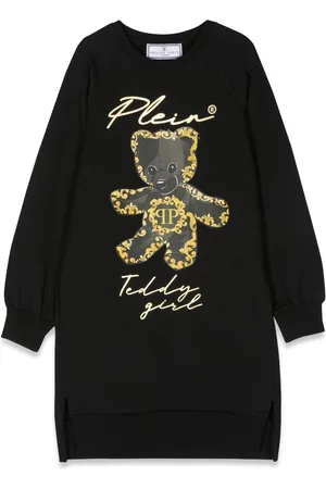 Philipp Plein Abito maniche lunghe bear