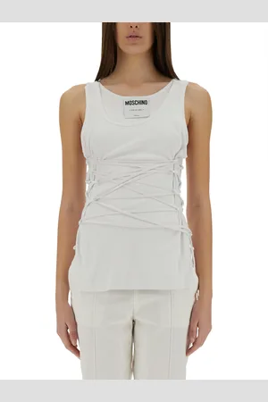 Moschino Tank top con lacci
