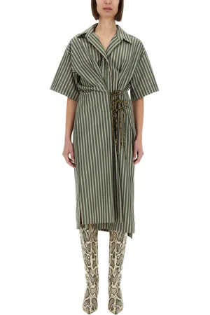 DRIES VAN NOTEN Abito a righe
