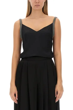 Fabiana Filippi Top lingerie in satin
