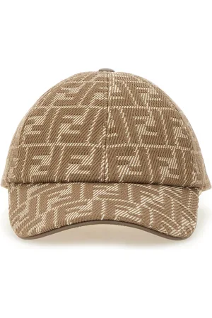 Fendi Cappello da baseball in tessuto jacquard ff