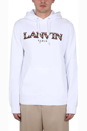 Lanvin Felpa con ricamo logo