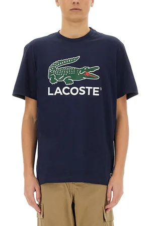 Lacoste T-shirt in cotone con stampa