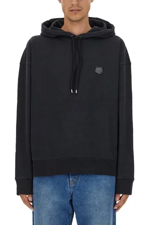 Maison Kitsuné Felpa oversize con cappuccio