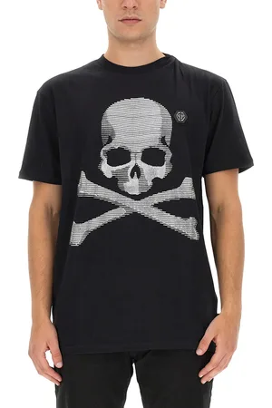Philipp Plein T-shirt con strass