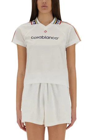 Casablanca T-shirt "jacquard monogram football"