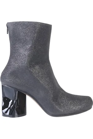 Maison Margiela Stivale con tacco crushed