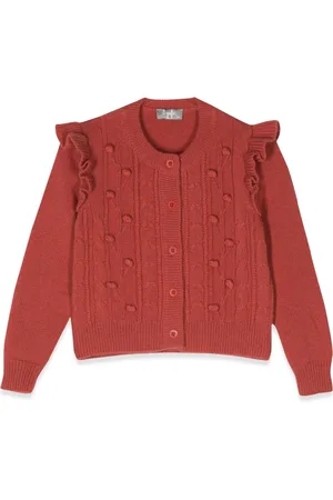 Il gufo Cardigan con rouches