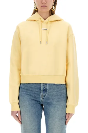 Jacquemus "la felpa" con cappuccio gros grain
